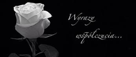 Wyrazy współczucia...
