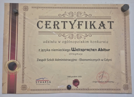 Ogólnopolski Konkurs z Języka Niemieckiego 