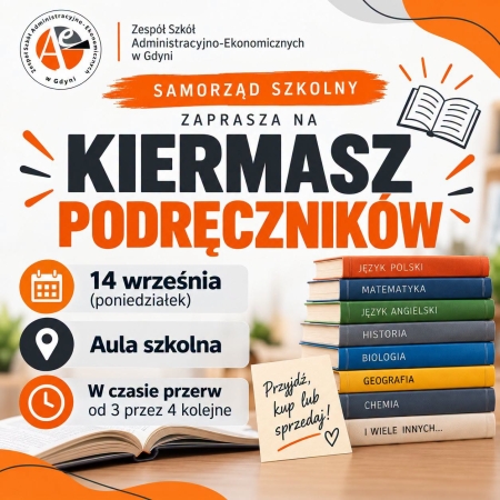 Szkolny kiermasz podręczników